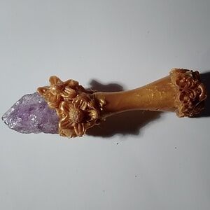 Gemstone clearing  wand